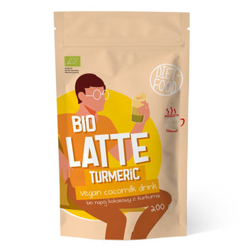 DIET-FOOD Bio Latte z Kurkumą 200 g - Diet-food