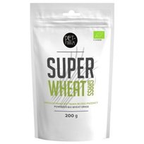 Diet-Food, sproszkowana bio trawa młodej pszenicy Super Wheat Grass, 200 g
