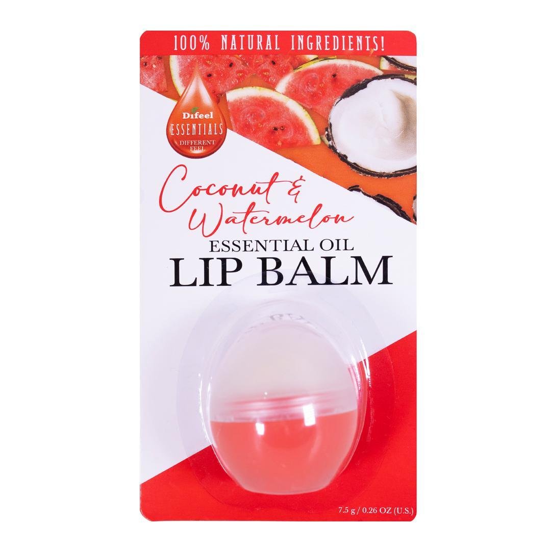 Фото - Помада й блиск для губ Essential Difeel,  Oil Lip Balm, Naturalny balsam do ust Coconut & Watermel 