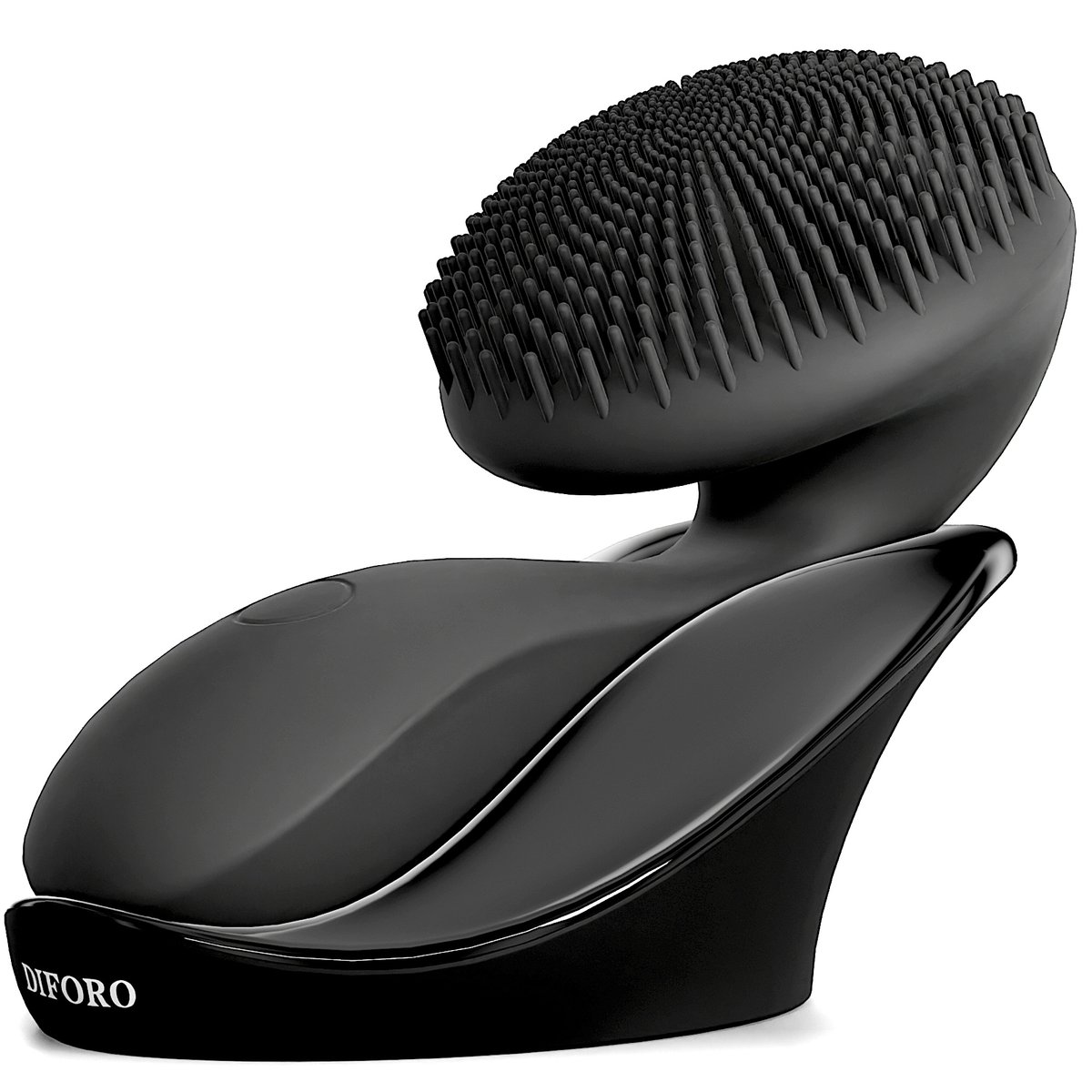Diforo, Arum, Szczoteczka soniczna z koralikami magnetycznymi Piano Black-Zdjęcie-0