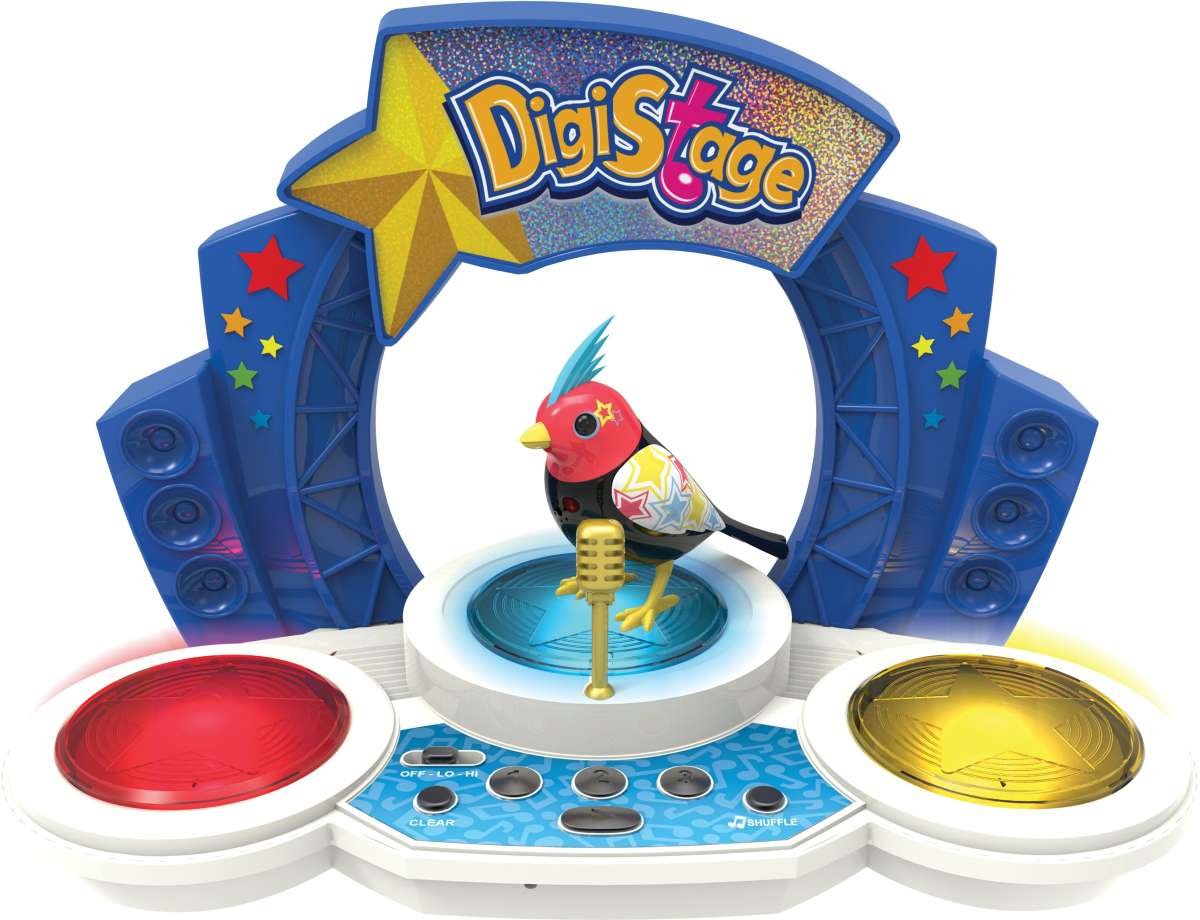 DigiBirds, zabawka interaktywna Scena Digistage, zestaw