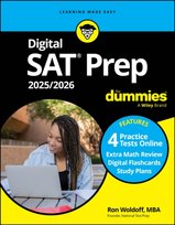 Digital SAT Prep 2025/2026 For Dummies Ron Woldoff