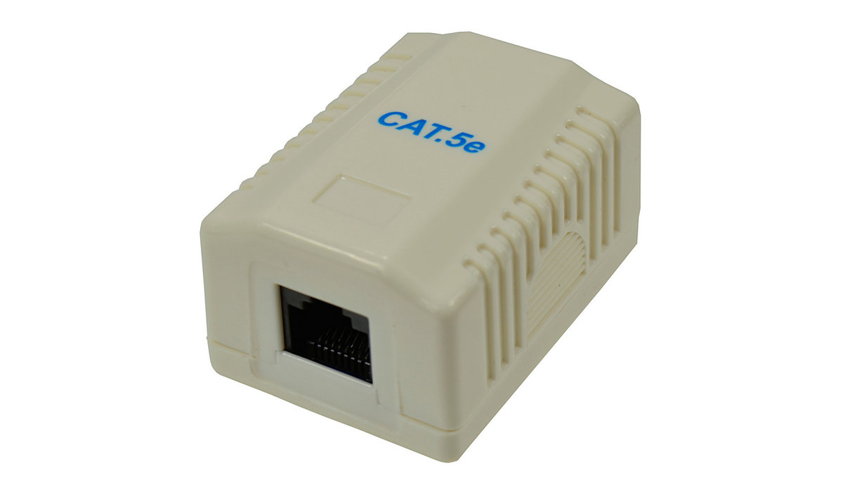 DIGITUS Gniazdo natynkowe UTP 1xRJ45 kat. 5e LSA
