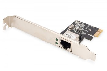 DIGITUS KARTA SIECIOWA PCIE PRZEWODOWA DN-10130-1, PCI EXPRESS DO GIGABIT 10/100/1000 MBPS, LOW PROFILE - Digitus
