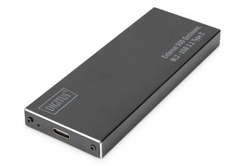 Digitus, Obudowa zewnętrzna USB, Typ C na dysk SSD, Aluminiowa - Digitus