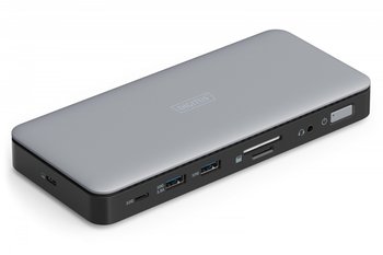 Digitus Stacja dokująca USB Typ C 11-portów 2x HDMI 1x DisplayPort 4K/60Hz DC-Jack 150W - Digitus