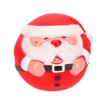 Dingo Świąteczna zabawka dla psa - piłka Mikołaj - Dingo