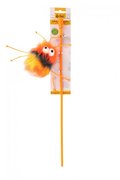 DINGO Wędka dla kota - spike 45+10cm pomarańczowa - Dingo