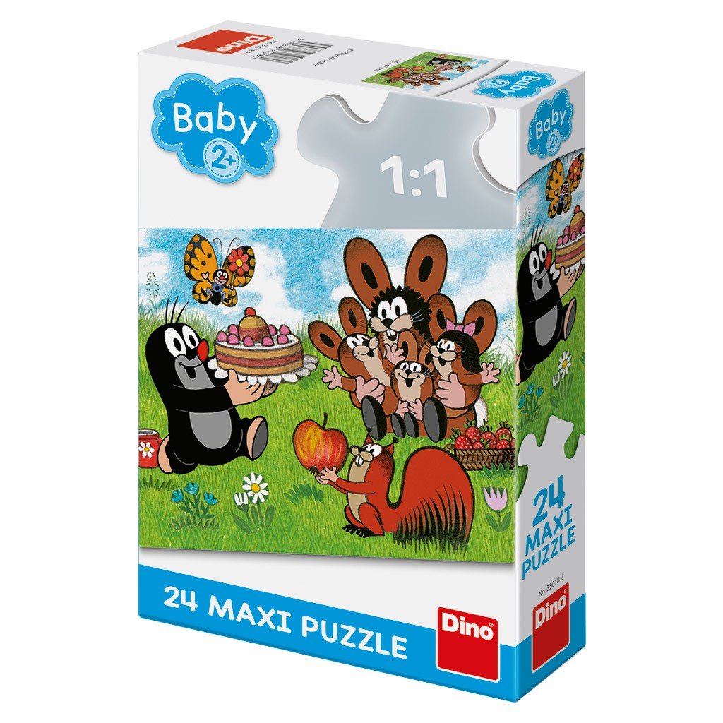 Zdjęcia - Puzzle i mozaiki Dino , puzzle, Krecik i Przyjaciele, puzzle Baby, 24 el. 