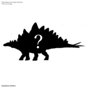 Dinosaur - New Dinosaur Plastic Stegosaurus (Tentative) - Model Kit - BANDAI