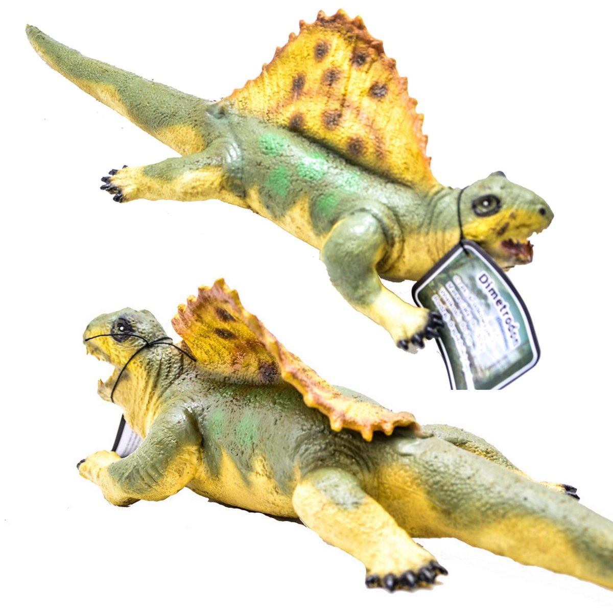 Фото - Конструктор Dinozaur dimetrodon Figurka Gumowa 47 cm Malowana