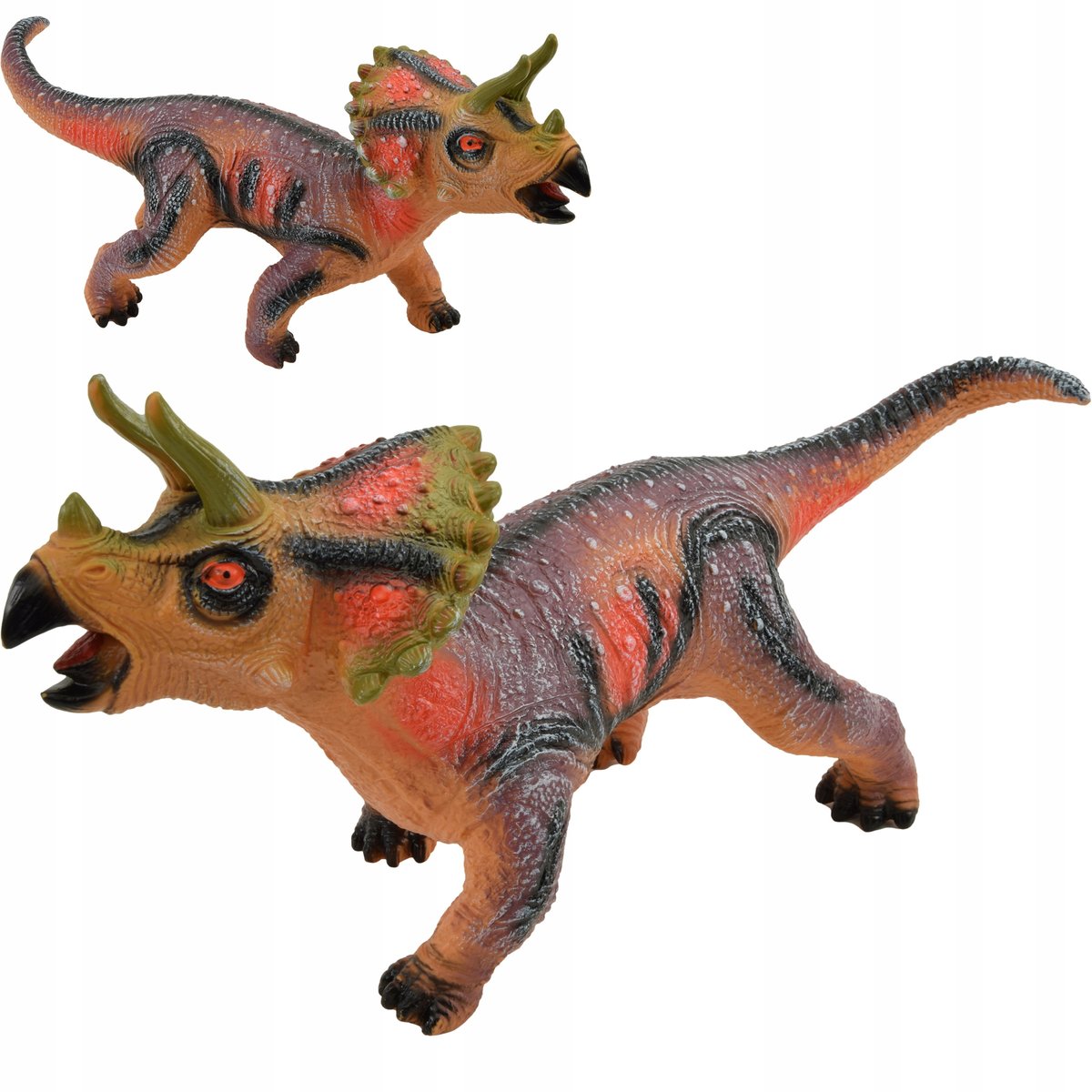 Dinozaur Gumowy Dźwięk Triceratops Mega 55Cm - Skleplolki | Sklep EMPIK.COM