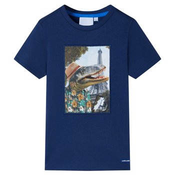 Dinozaur Podróżnik T-shirt 104 cm ciemnoniebieski - Zakito Europe