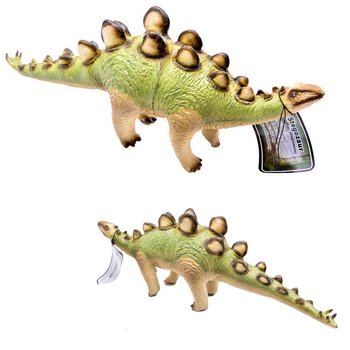 Dinozaur Stegozaur Figurka Gumowa 32 cm Malowana Sfera - Norimpex