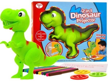 Dinozaur T-rex Rzutnik projektor + pisaki TA0048 - JOKOMISIADA
