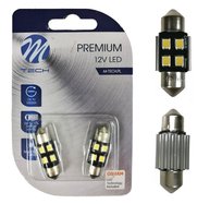 Dioda LED C5W 31mm M-Tech 4xSMD2835 CANBUS biała M-Tech