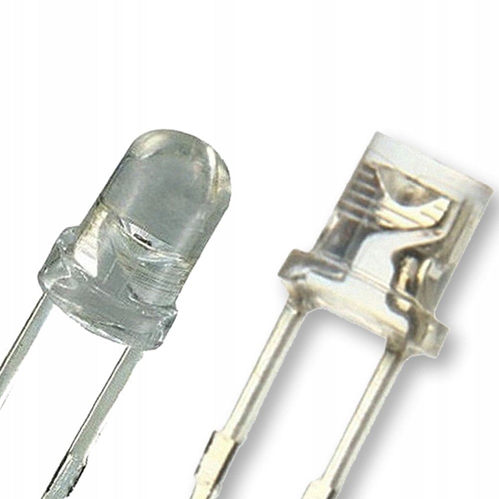 Diody Led DIODY LED BIAŁE I KOLOROWE 3mm 50 SZTUK dioda - leaderLED | Sklep EMPIK.COM