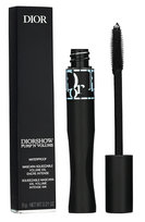 Dior, Diorshow Pump'n'Volume, wodoodporny tusz do rzęs nadający ekstra objętość 090 Black, 5,2 g