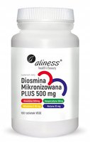 Diosmina mikronizowana PLUS 500 mg x 100 tabletek suplement || Aliness