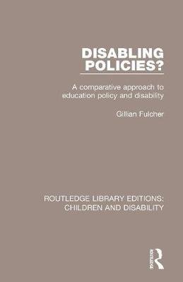 Disabling Policies?: A Comparative Approach To Education Policy And ...