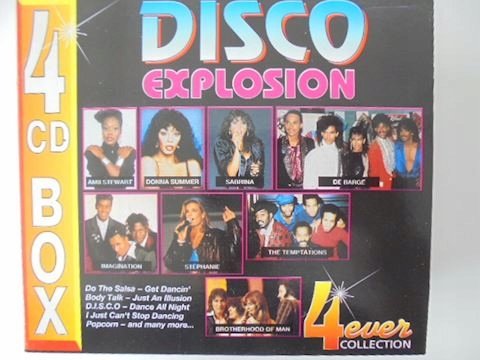 Disco Explosion 4CD Box - Various Artists | Muzyka Sklep EMPIK.COM