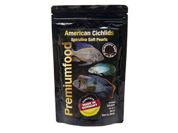 DISCUSFOOD American Cichlids Spirulina Pearls 230g - Inna marka