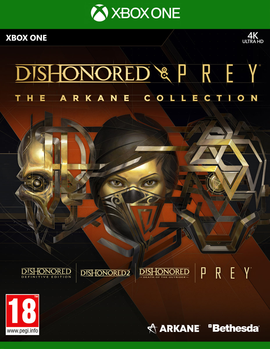 Arkane Dishonored and Prey: The Arkane Collection, Xbox One - Arkane Studios ...