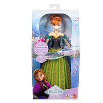 Disney Frozen Anna Śpiewająca lalka „Pierwszy raz jak sięga pamięć” Muzyczna interaktywna, dla dzieci 3+ JDX53 Mattel