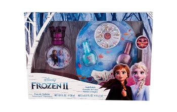 Disney, Frozen II, zestaw kosmetyków + pilnik + ozdoby na paznokcie, 3 szt. - Disney