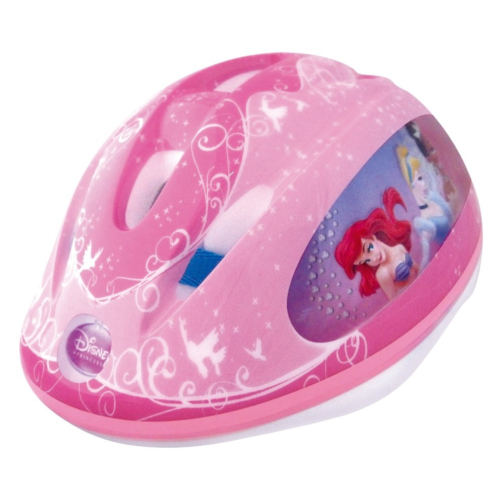Фото - Захист для активного відпочинку Disney , Kask rowerowy dziecięcy, 3D Księżniczki, różowy, rozmiar 53-56 