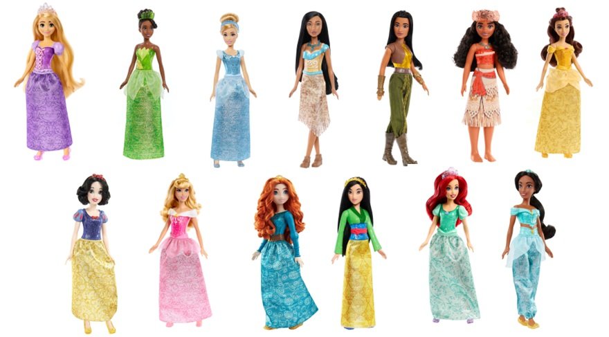 Disney Ksiezniczka Lalka Podstawowa Ast Hlw02 W6 - Mattel | Sklep EMPIK.COM