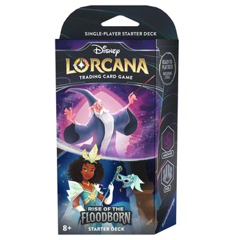 Disney Lorcana: Rise of the Floodborn TCG Starter Deck Amethyst & Steel -  zestaw startowy - Lorcana