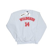 Disney Męska Bluza High School Musical The Musical Wildcats 14 (L / Ciepły Biały) Disney
