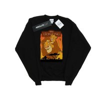 Disney Męska Bluza Król Lew Simba I Mufasa (S (52-55 Cm) / Czarny) Disney