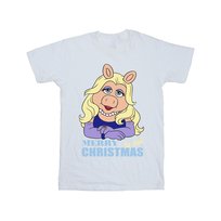 Disney Męska Koszulka Muppets Miss Piggy Queen Of Holidays (S (52-55 Cm) / Ciepły Biały) Disney