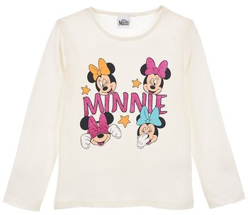 Disney Minnie Mouse oryginalna bluzeczka z długim rękawem z bawełny dla dziewczynek - Disney