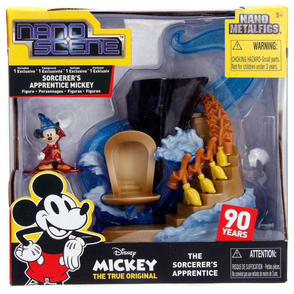 Фото - Фігурки / трансформери Jada Disney Myszka Miki Mickey Mouse Czarodziej Metal 