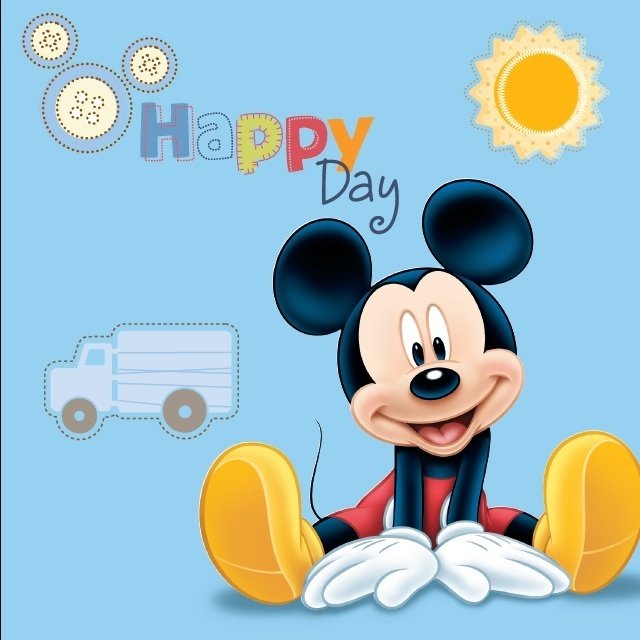 Disney, piszcząca książeczka do kąpieli, Mały Mickey