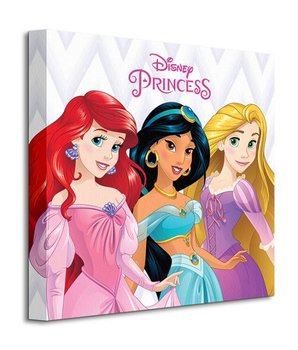 Disney Princess Ariel, Jasmine and Rapunzel - obraz na płótnie - Pyramid Posters