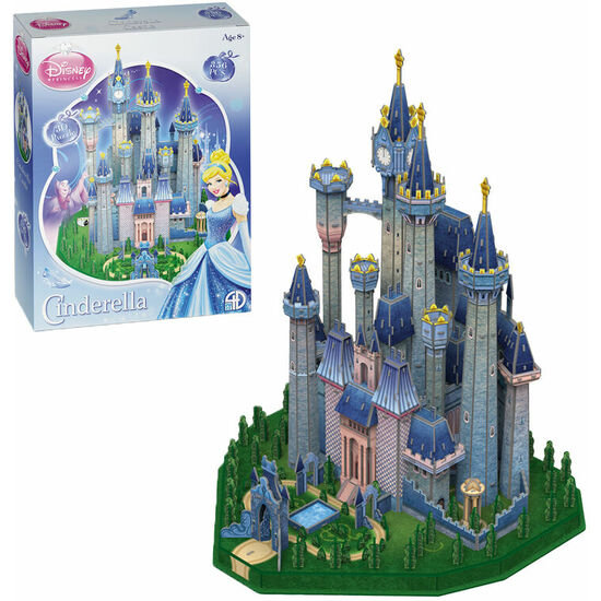 Disney, Puzzle 3D, Zamek Kopciuszka, 356 Elementów Grupo Erik Sklep