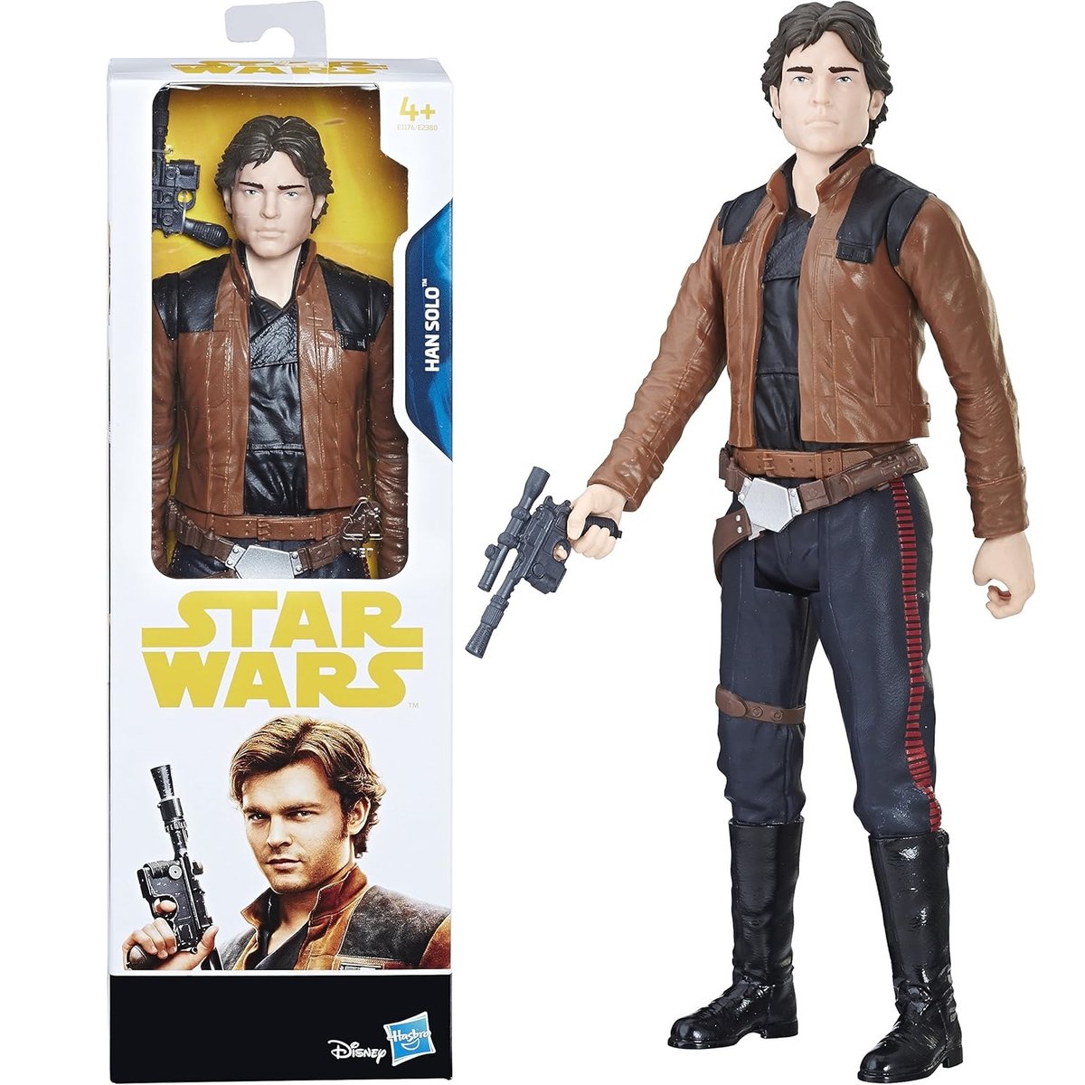 DISNEY STAR WARS duża Figurka Han Solo 29 cm HASBRO E1176 GWIEZDNE WOJNY