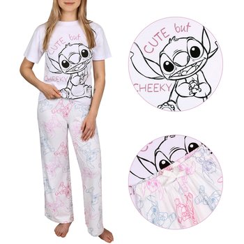 Disney Stitch Damska piżama na krótki rękaw, bawełniana piżama L - Disney