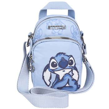 DISNEY Stitch Niebieska mini torebka, saszetka na pasku 17x10x5 cm Uniwersalny - Disney