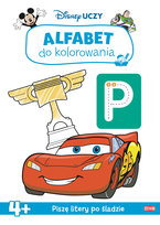 Disney Uczy. Alfabet do kolorowania. Auta