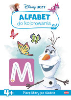 Disney Uczy. Alfabet do kolorowania. Kraina Lodu