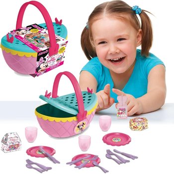 Disney zestaw Koszyk piknikowy Myszki Minnie wraz z akcesoriami IMC Toys - IMC Toys