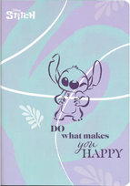 Disney ZESZYT A5, 60 KARTEK, Gruba LINIA Z MARGINESEM, STITCH w linię