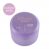 DIVNA RUBBER BASE 15 ml KAUCZUKOWA BAZA HYBRYDOWA do paznokci