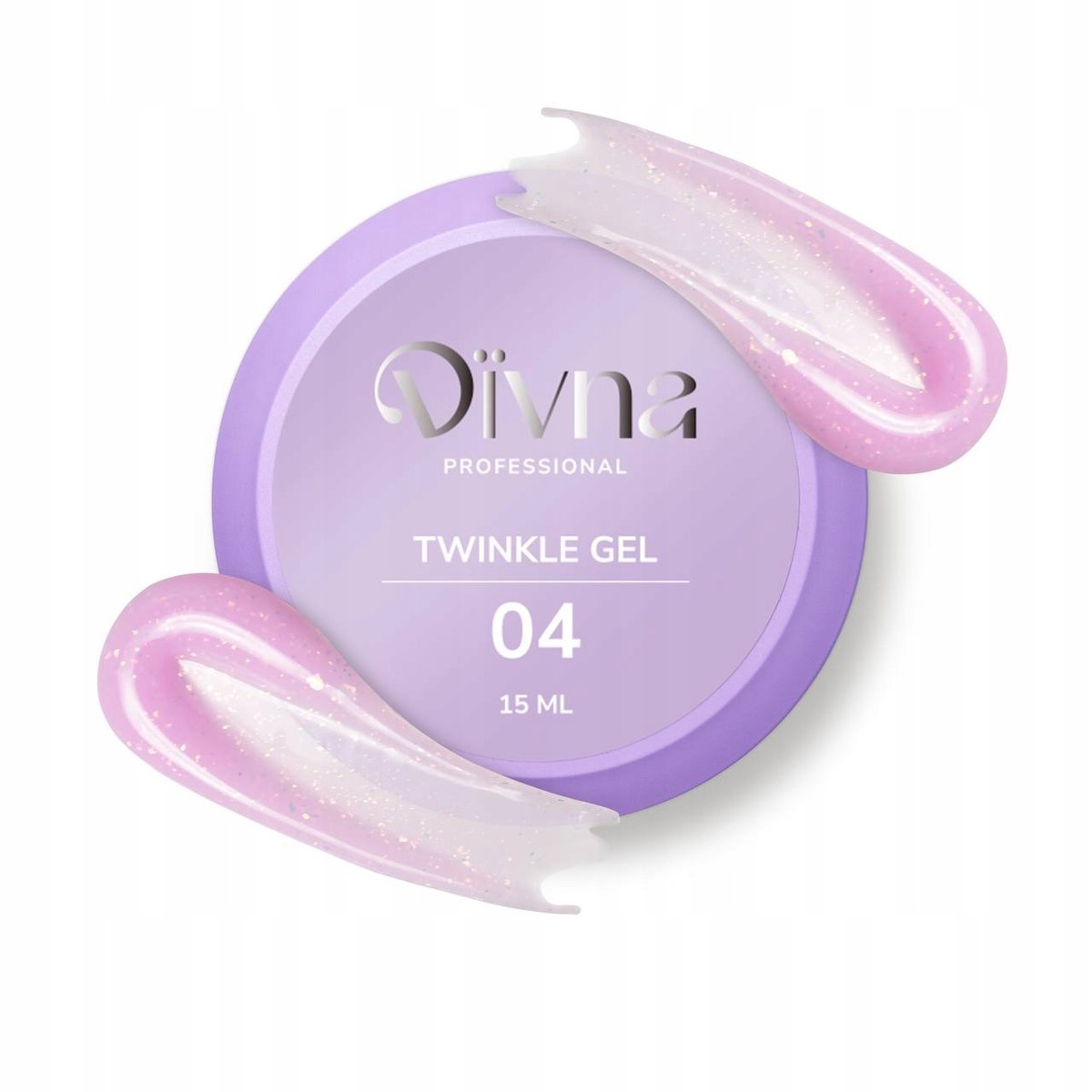 DIVNA Twinkle Gel 04 15 ml żel budujący do paznokci | Sklep EMPIK.COM
