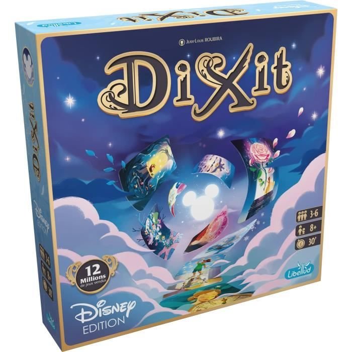 Dixit Disney|Asmodee - Gra planszowa - Gra wyobraźni - 3 do 6 osób